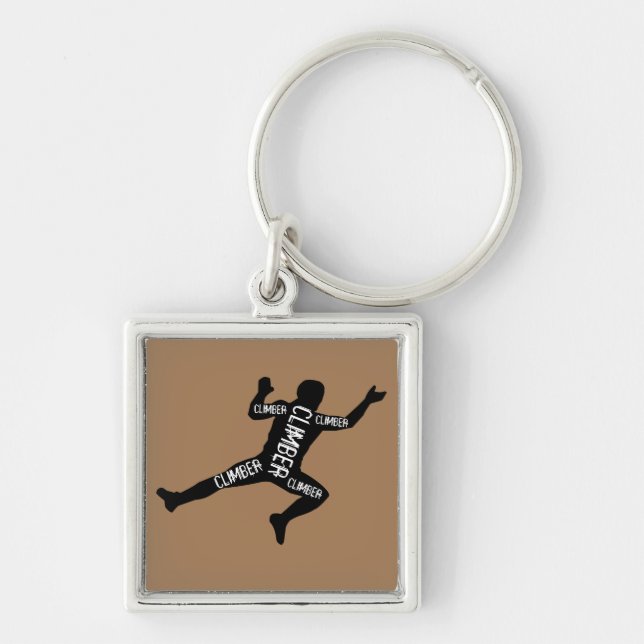 Climber Keychain (Front)