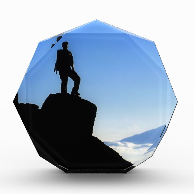 Climber on Mt Kilimanjaro Award (Front)