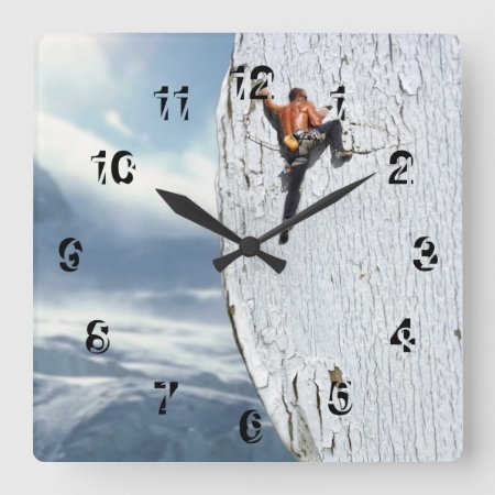 Climber Wall Clock