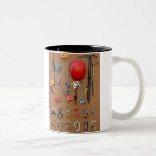 Climbers equipment __ mug for rock climbers