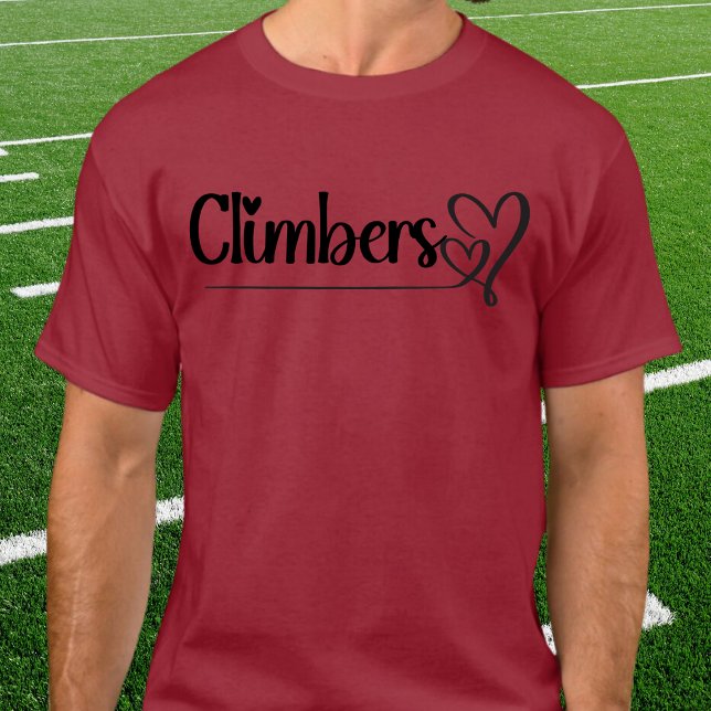 Climbers Heart Tshirt (Creator Uploaded)