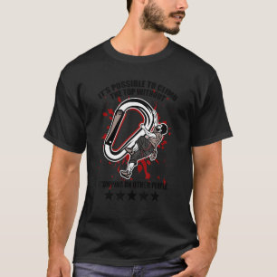Climbing Bouldering Climber Mountain Climber Rock T-Shirt