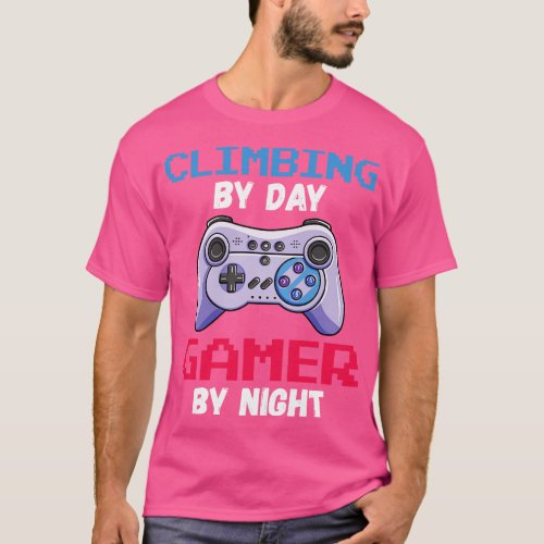 Climbing By Day By Night T_Shirt