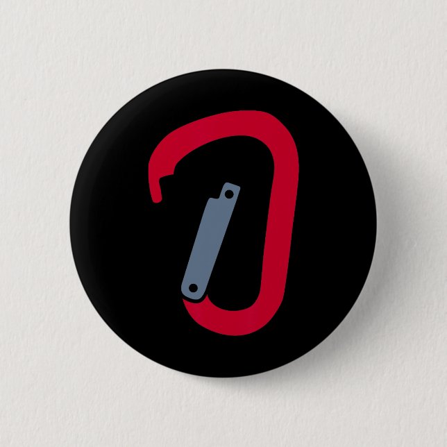 Climbing Carabiner  Button (Front)
