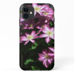 Climbing Clematis Purple Spring Flowers iPhone 11 Case