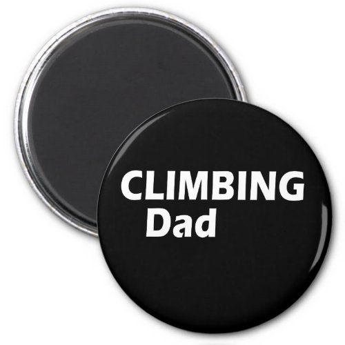climbing dad magnet