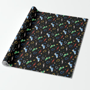 Climbing gear - Dark Wrapping Paper
