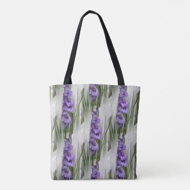Climbing Gladiola... Tote Bag (Back)