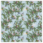 Climbing Grapevines with fragrant honeysuckles Fabric