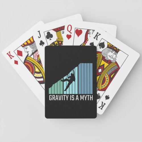 Climbing _ Gravity Is a Myth Playing Cards