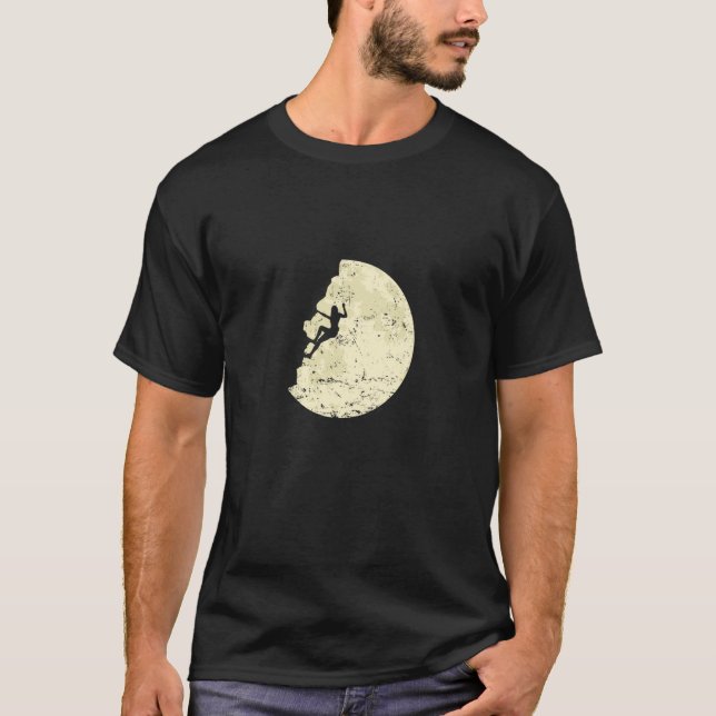 Climbing in Moonlight T-Shirt (Front)