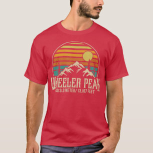 Climbing New Mexico Hiking Mountain Wheeler Peak T-Shirt