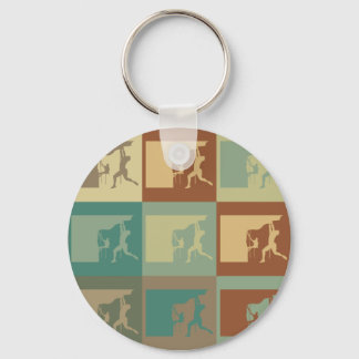 Climbing Pop Art Keychain