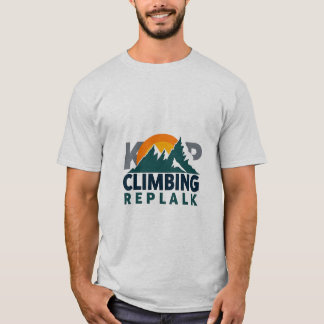 Climbing Replak Adventure Design T-Shirt