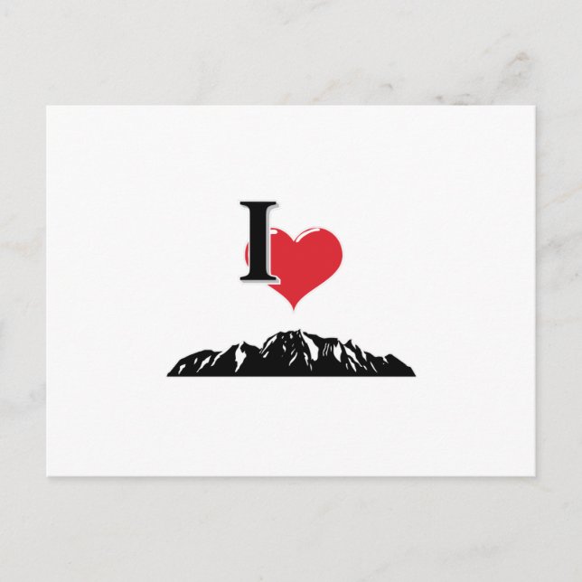 Climbing Rock Hiking Mountains Climber Climb Gift Postcard (Front)
