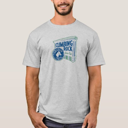 Climbing Rock Parody T_Shirt