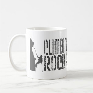 Climbing Rocks Coffee Mug
