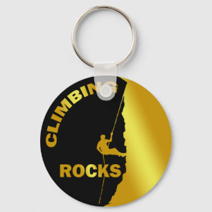CLIMBING ROCKS KEYCHAIN
