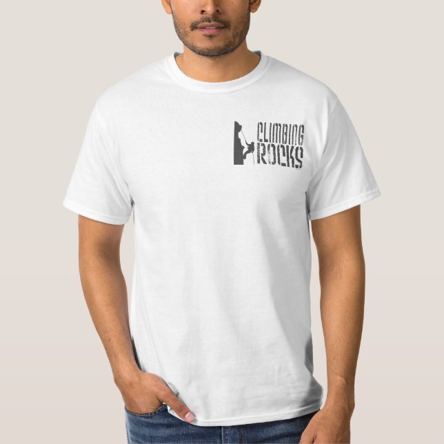 Climbing Rocks T-Shirt (Front)