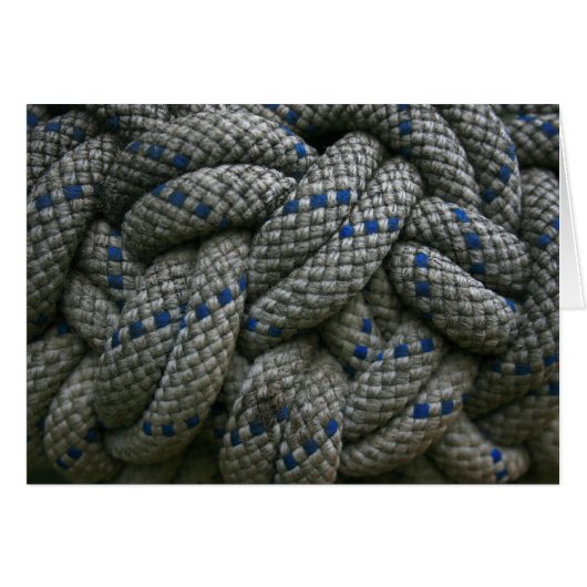 Climbing rope knot cards (Front Horizontal)