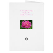 Climbing Rose Coordinating Items Cards (Back)