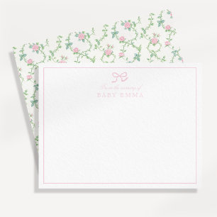 Climbing Rose From the Nursery Card