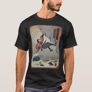 Climbing Samurai Deep Water Soloing Classic T-Sh T-Shirt