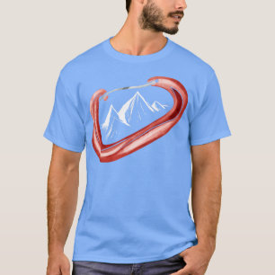 Climbing Secure Mountain Carabiner Sport Camping T-Shirt