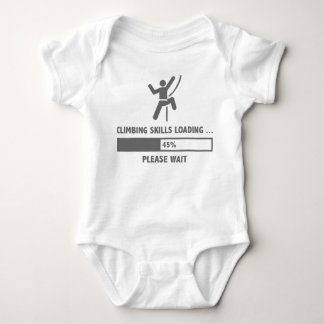 Climbing Skills Loading Baby Bodysuit
