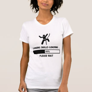 Climbing Skills Loading T-Shirt
