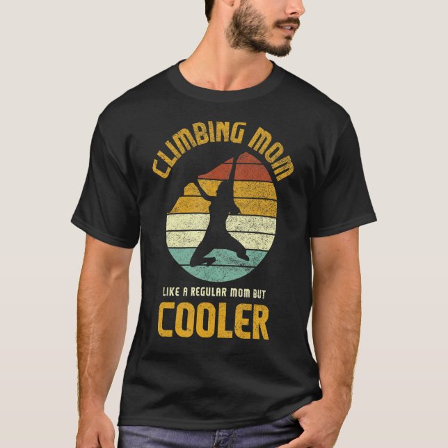 Climbing Sport Climber Climbing Accessories Climbi T-Shirt (Front)