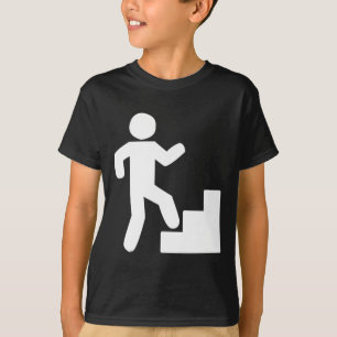 Climbing Stairs Tribute Workout T-Shirt