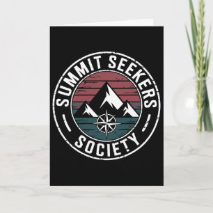 Climbing Summit Seeker Society Mountaineer Card