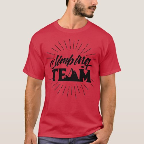 Climbing Team T_Shirt