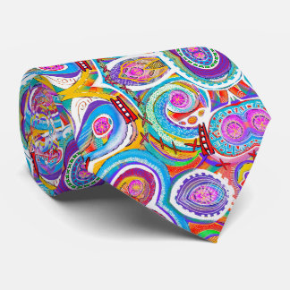 Climbing the ladder neck tie