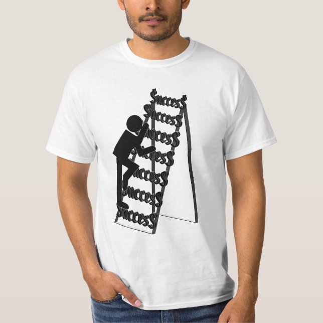 Climbing the Ladder of Success T-Shirt (Front)