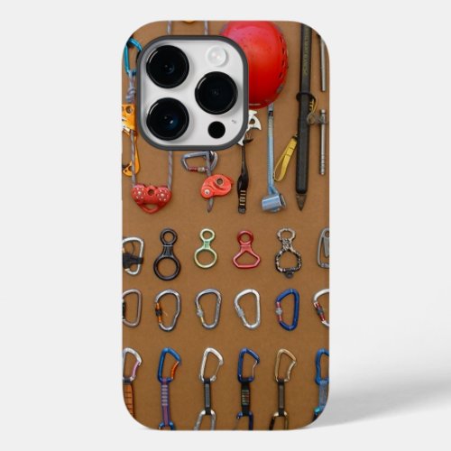 Climbing Theme _ Mountaineering Kit Case_Mate iPhone 14 Pro Case