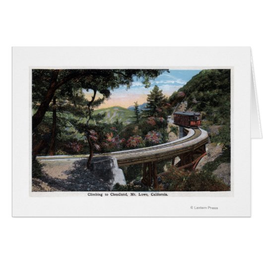 Climbing to Cloudland View (Front Horizontal)