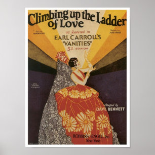 Climbing Up The Ladder Of Love Songbook Cover Poster