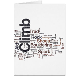 Climbing Words Cards