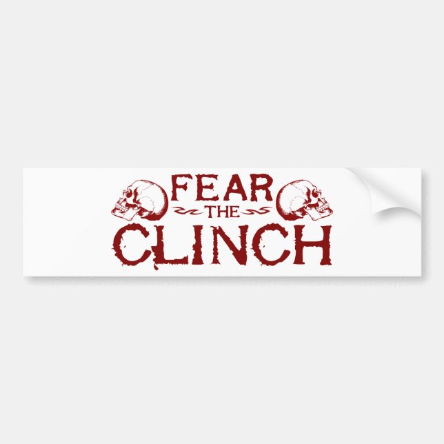 Clinch Bumper Sticker (Front)