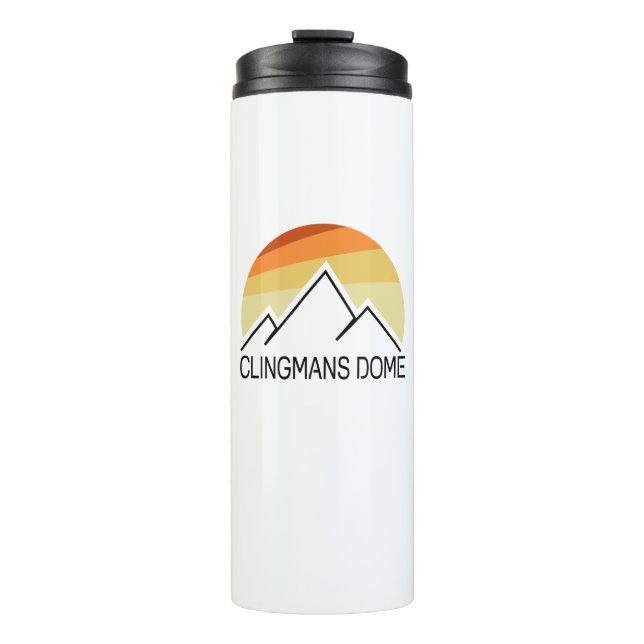 Clingmans Dome Retro Thermal Tumbler (Front)