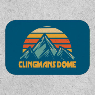 Clingmans Dome Retro Turquoise Patch