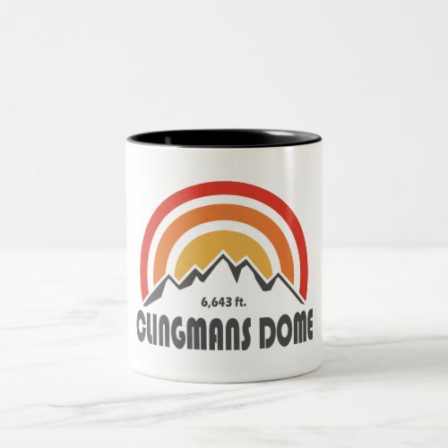 Clingmans Dome Two_Tone Coffee Mug