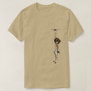 Clingy German Shorthaired Pointer T-Shirt