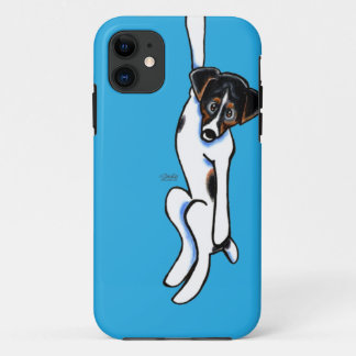 Clingy Jack Russell Off-Leash Art™ iPhone 11 Case