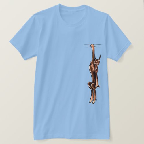 Clingy Red Rust Doberman Pinscher T_Shirt