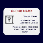 Clinic Promotionasl Magnet Template 1 magnets