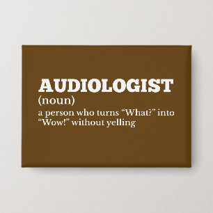 Clinic Staff Audiologist Definition Button