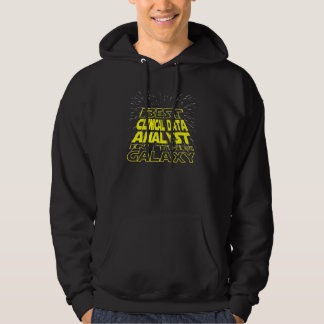 Clinical Data Analyst  Cool Galaxy Job Hoodie